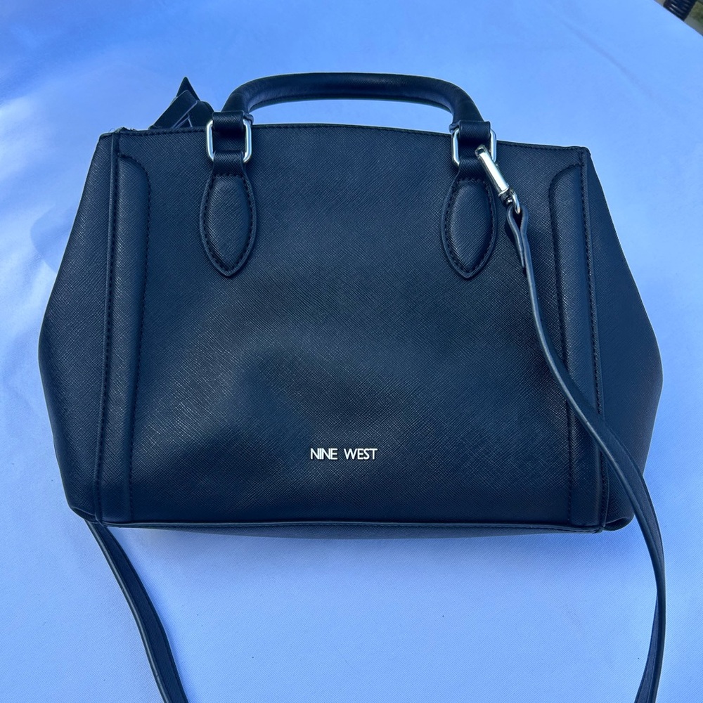 Nine West Black Satchel bag - Like New Condition